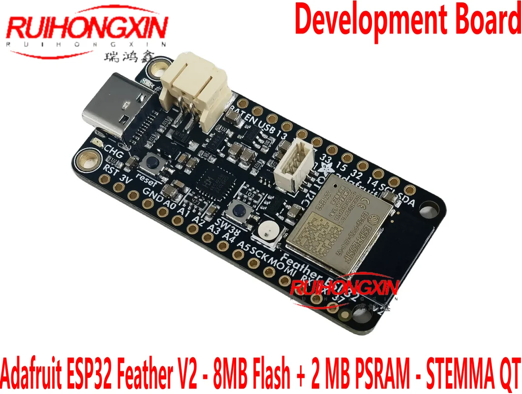 5400 Adafruit ESP32 Feather V2 - 8MB Flash + 2 MB PSRAM - ST ...