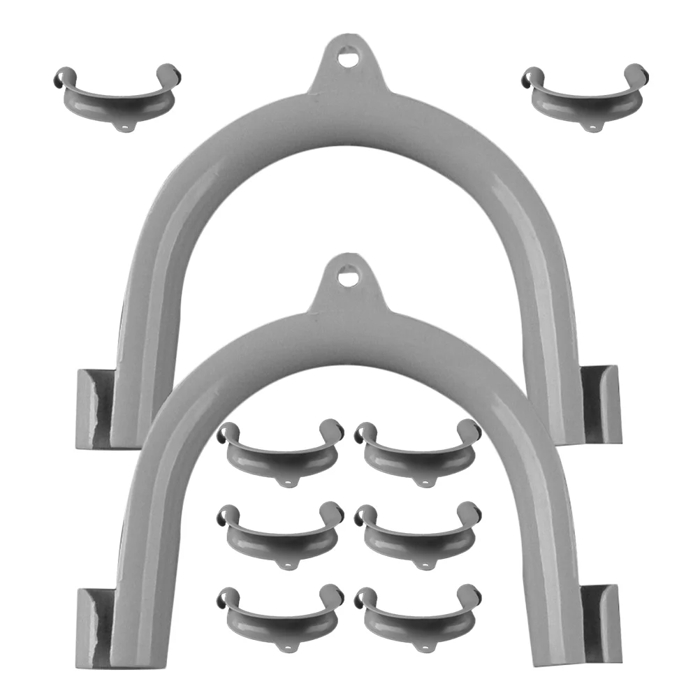 

10pcs Washing Machine Drain Hose Holder U-shape Drain Hose Guide Washer Discharge Hose Clip