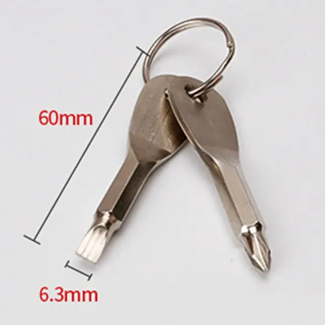 Emergency Key Screwdriver Outdoor Multifunctional Edc Tool Safety Protection Self Defense Prick Cone Combined Tool Set 2