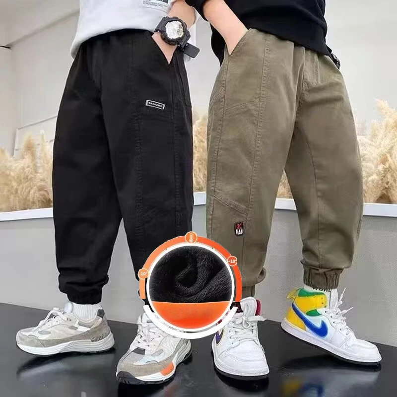 Boys Pants Autumn Winter Children