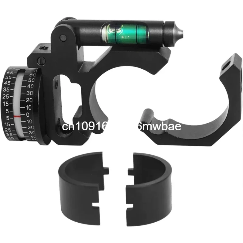 Bubble Level and High Accuracy Angle Cosine Indicator (ADI/ACI) Kit Fit 25.4mm / 30mm Tube Hunting Scope Mounts Ring Accessories