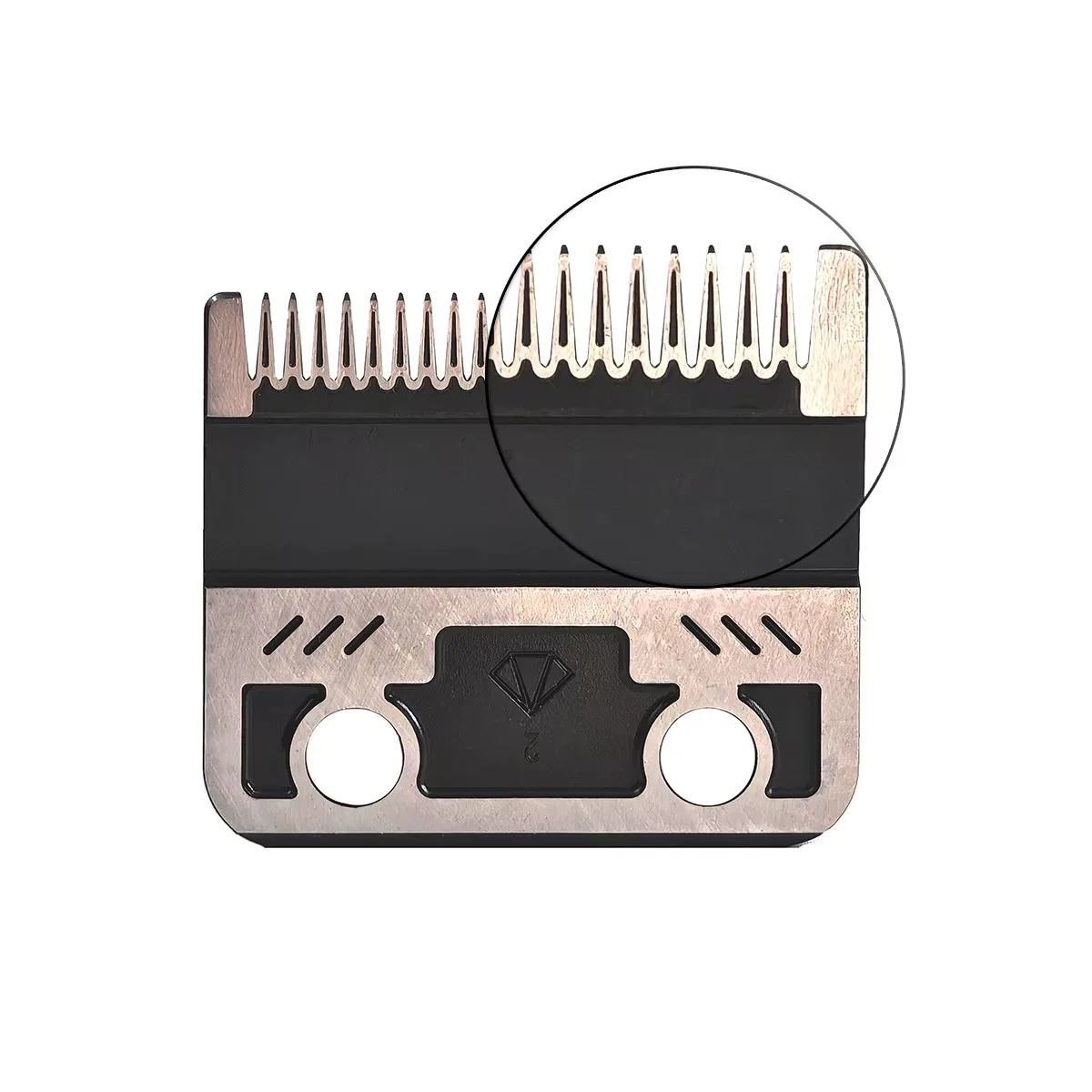 KM-2296 V003 DLC Wedge Fade Blades Replacement Cutter Head Hair Clipper Ultra Thin Blade Trimmer for Madeshow M5(F) M10 R66 R77F 3