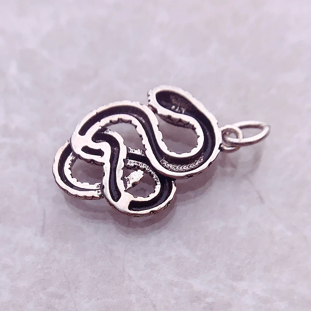 Pendant Snake 925 Sterling Silver Jewelry for Woman