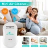 Ionizer Air Purifier For Home Negative Ion Generator Air Cleaner Remove Formaldehyde Smoke Dust Purification Home Room D 5