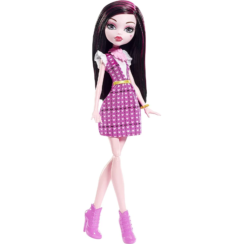 Original Monster High Doll Collection Model Toys for Girls Action Figure Cleo De Nile、Lagoona Blue、Draculaura、Elissabat、Viperine 3 Original Monster High Doll Collection Model Toys for Girls Action Figure Cleo De Nile、Lagoona Blue、Draculaura、Elissabat、Viperine 3