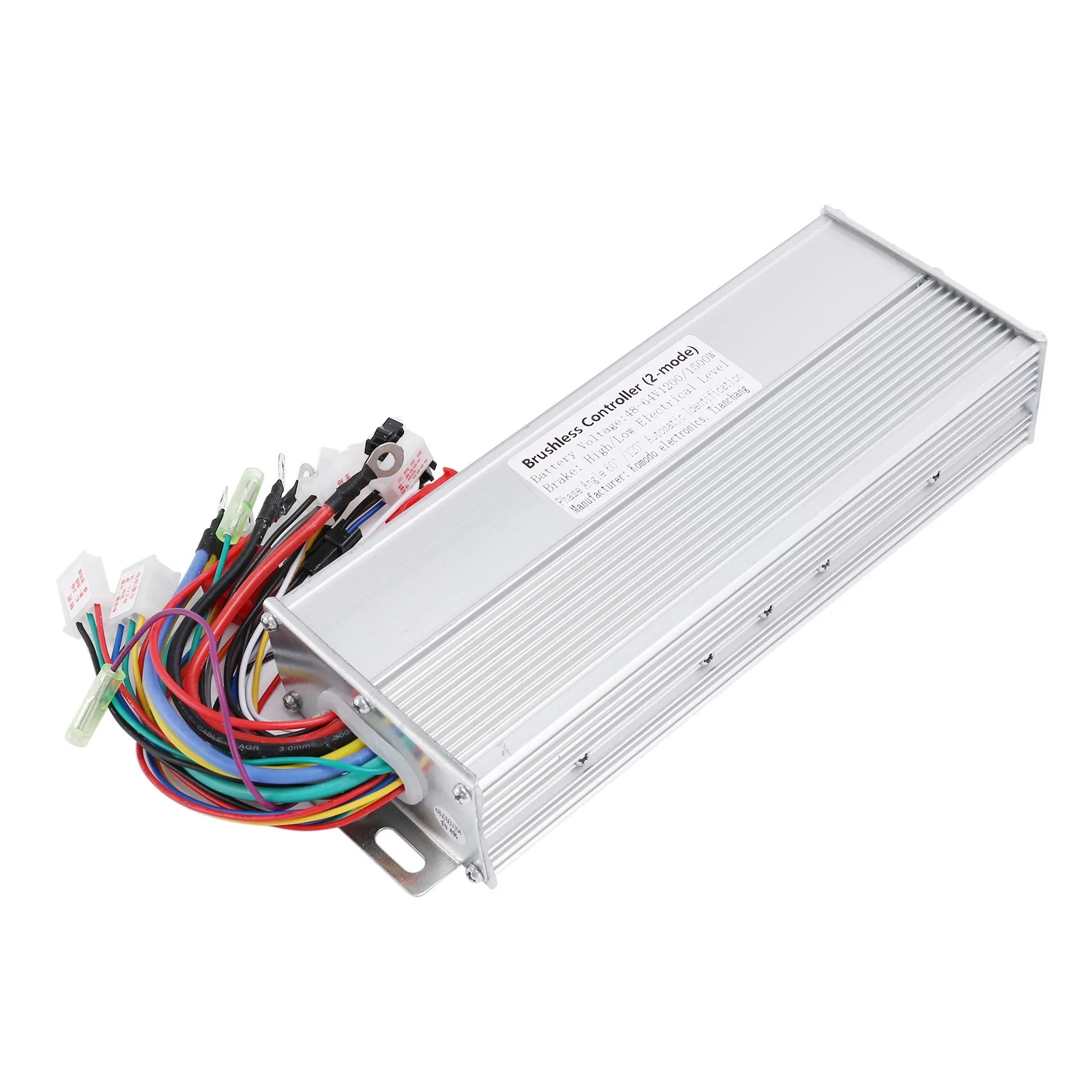 

48V 60V 64V 72V 1200W 1500W 18 Tubes Brushless Controller/Ebike Controller/Motor Controller for Electric Bicycle/Scooter