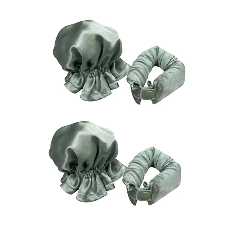 Silk Heatless Curling Rod and Hair Rollers Set for Effortless Styling