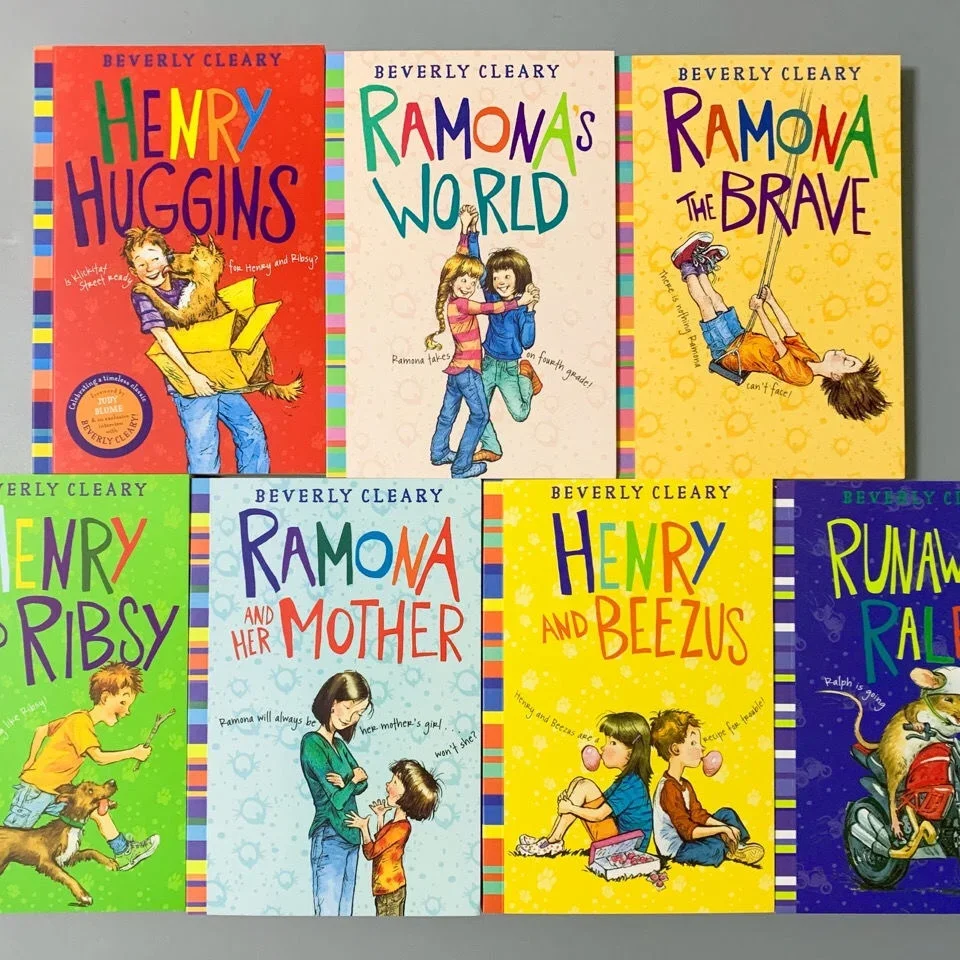 Фото Новинка, 15 книг, полная коллекция книг Ramona, английские книги для детей, китайская манга на английском языке №4