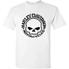 Harley-Davidson Men's Summer T-shirt Letter Skull Pattern Printed Solid Color Round Neck Solid Color Fashion Casual T-shirt 2