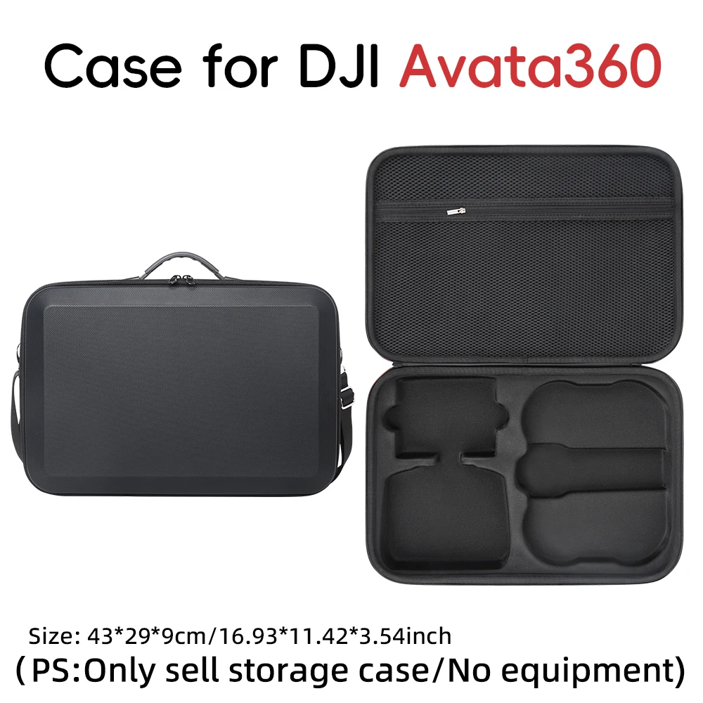 DJI Avata 360용 PU 휴대용 케이스, 충격 방지 및 방진 기능