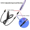 Electric Nail Drill Power Cord USB Charger Power Line For Manicure Tools Nail File Kit Cord 5.5 Adjustable Speed and Direction 6
