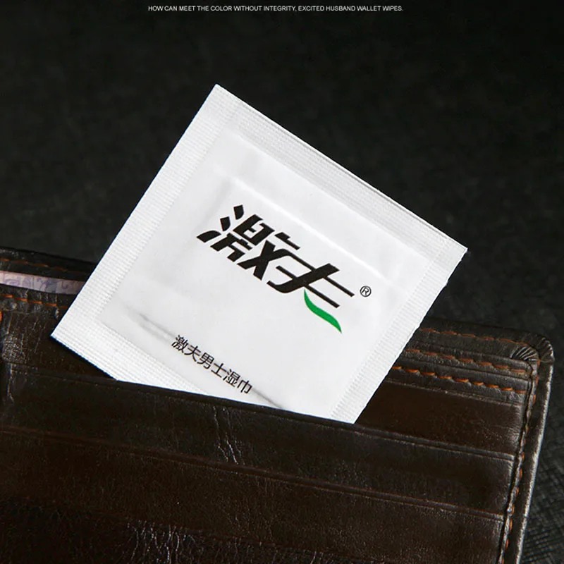 1pc delayed wet wipe tissue