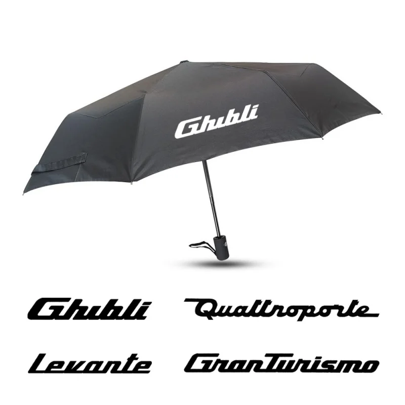 Car Styling Fully Automatic Folding Car Umbrella for Maserati Ghibli GranSport GranTurismo Levante MC20 MC12 QUATTROPORTE