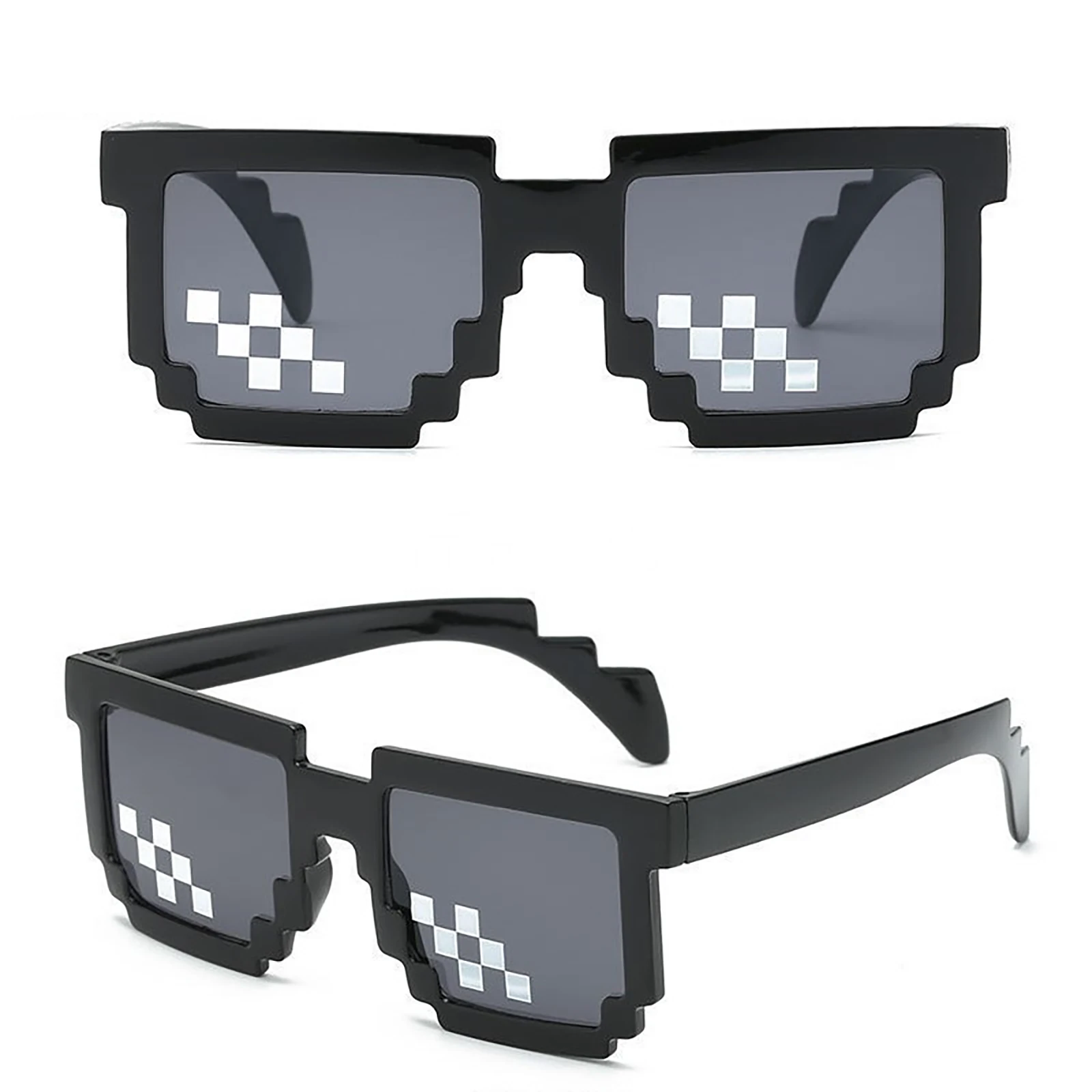 8 Bit Thug Life Sunglasses Pixelated Men Women Brand Party Eyeglasses ...