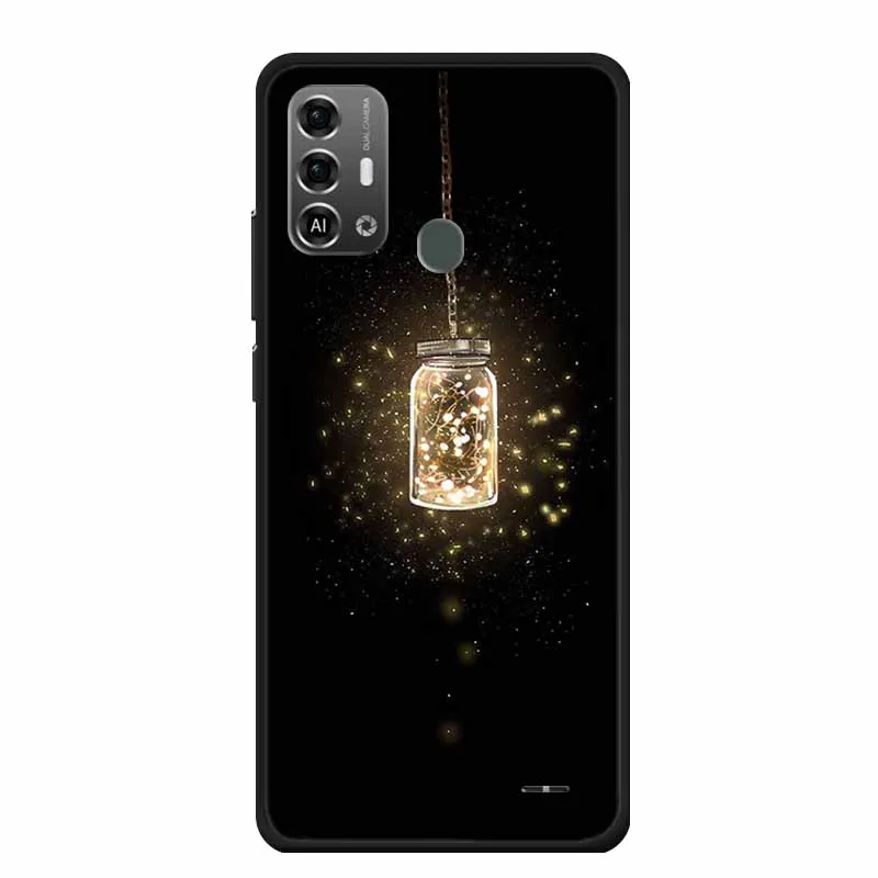 Lovely Soft TPU Painted Cat Silicone Cover - Protective Phone Case Accessory
