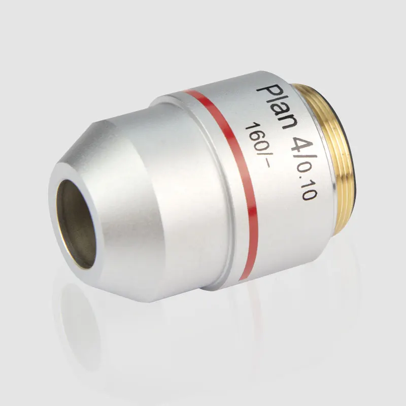 Biological Microscope Universal 4X Plan Objective Lens RMS Standard