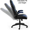 2710764 Gaming Chair Black and Blue 3
