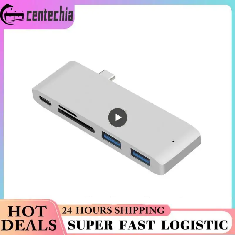 3.1 Type-C Hub To Adapter 4K Thunderbolt 3 Usb C Hub Tf Sd Card Reader Slot Pd Per Macbook 16 14 Air 13 M1 Chip