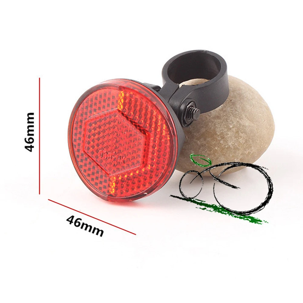 Reflective Front Rear Warning Light Cycling Accessories Bicycle Light Reflectors for Handlebar and Seatpost for Night Riding bicycle warning light