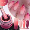MEET ACROSS 7ml Thermal Gel Nail Polish Ultra-thin 3 Layers Temperature Changing Soak Off Nail Art Gel Varnish For Manicure 6