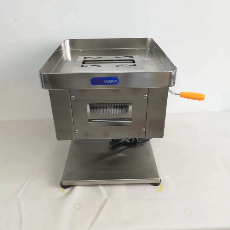 Commercial Automatic Chicken Breast Fresh Pork Beef Meat Slicing Cutting Machine Fresh Meat Shredding Slicing Machine 5