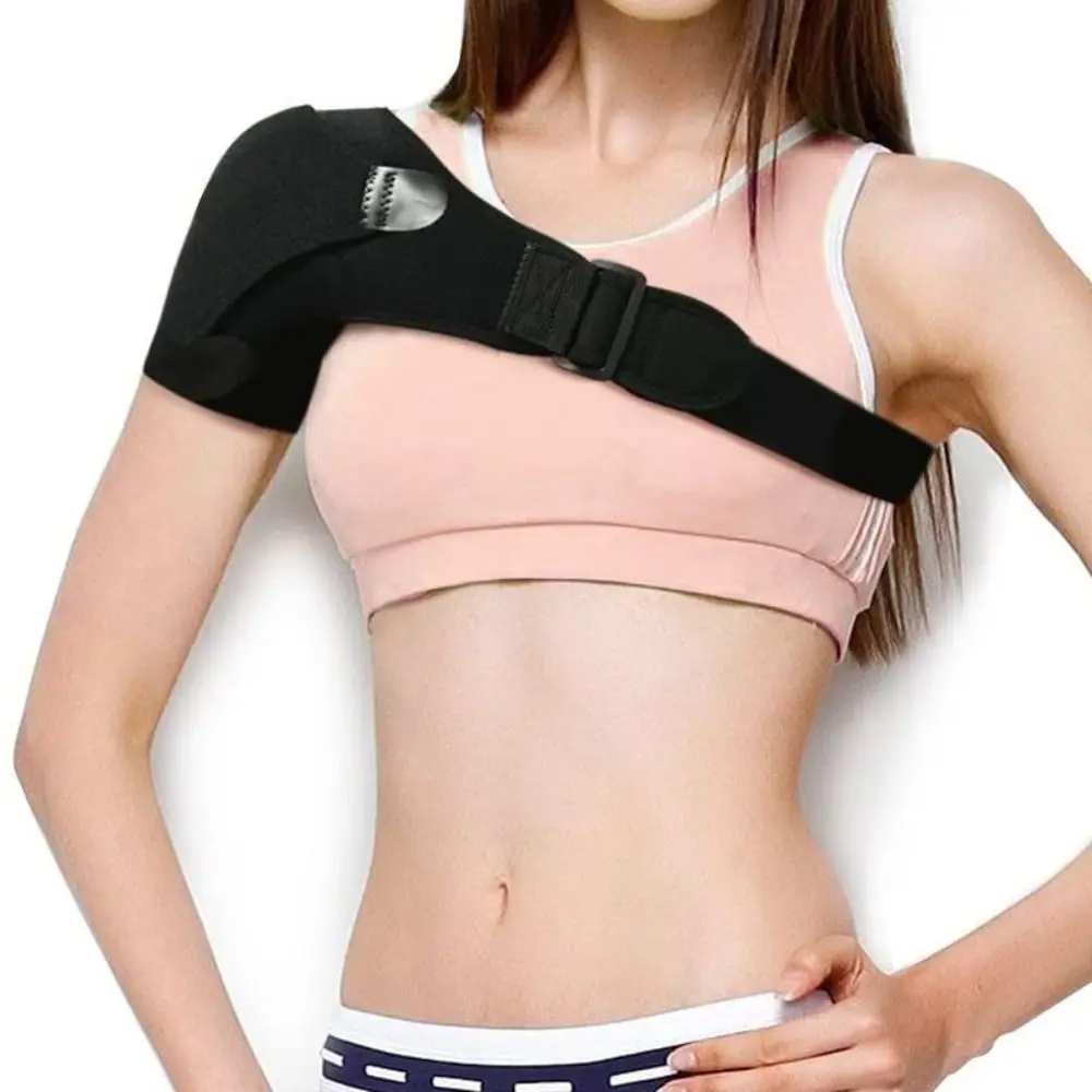 Shoulder Brace Rotator Cuff Support Pain Relief Adjustable Belt Left/Right Protective Equipment Breathable Sports shoulder support