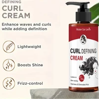 Crème coiffante pour cheveux bouclés - Crème coiffante sans lavage, Vagues bouclées et crépues - Améliore la clarté des cheveux bouclés et hydrate les cheveux contrôlent les frisottis 5