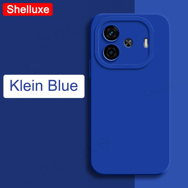 Square Liquid Silicone Shockproof Phone Case - Soft Shelluxe Cover in Bold Design