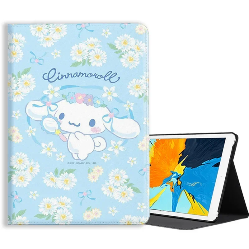 Sanrio Cinnamoroll Kawaii pu Estética Capa para Ipad Capa para Pro 2023 2023 11 Mini 10.2 2023 9.7 Air 10.5 10.9 - Imagem 6