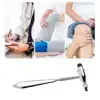 1Pc Neurological Diagnostic Hammer Muscle Hammer Stretch Response Zinc Alloy Multi-functional Percussion Hammer Health 5