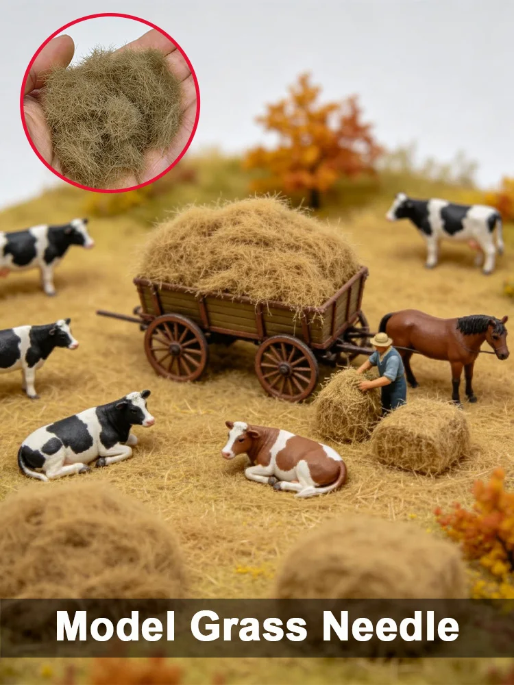 12mm Statischer Grassträhnen-Set für DIY-Modellbau/Modelleisenbahn-Layouts/Militärische Wargaming-Szenarien/Mikrolandschaften/Dioramen 20g/Beutel – Detail 9