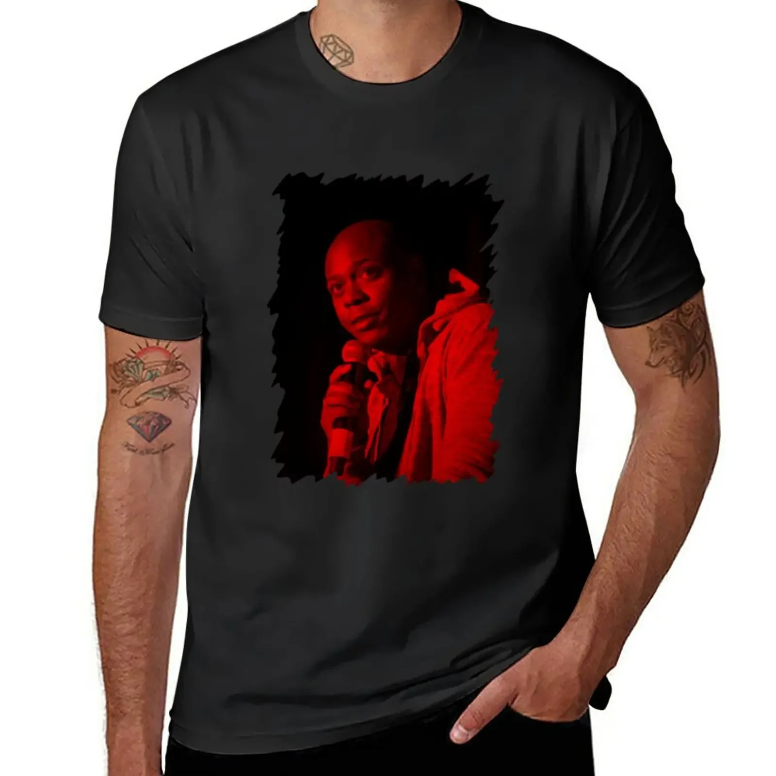 

Dave Chappelle - Celebrity T-Shirt summer tops summer clothes oversized t shirt men