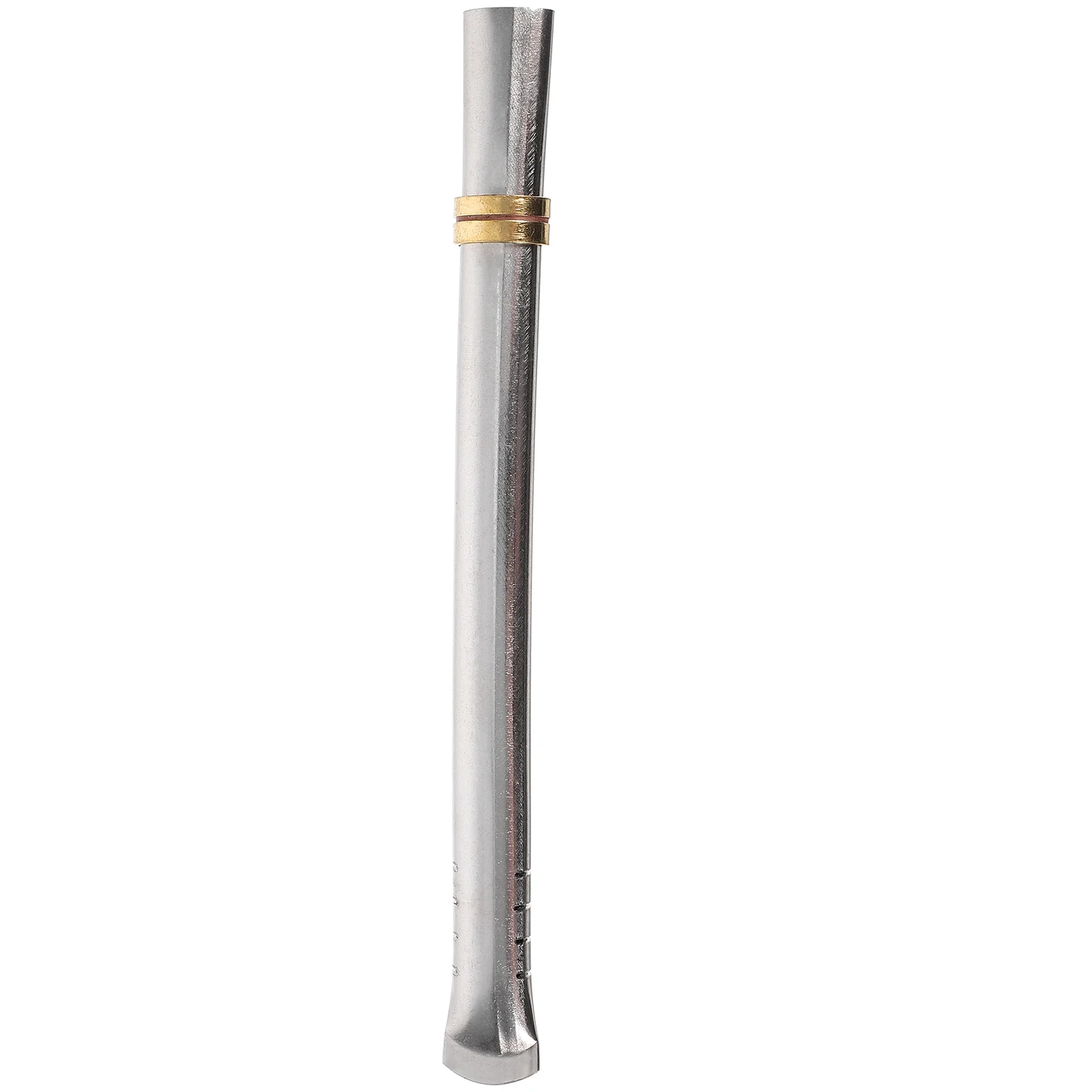 Flat Straw Filters Metal Tea Straws Filtering Drinking Straight