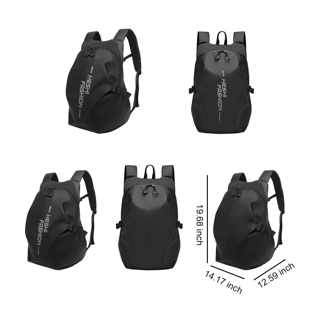 Waterproof Motorcycle Helmet Bag Motorcycle Cycling Large Capacity Helmet Storage Bag Business Travel Laptop Backpack