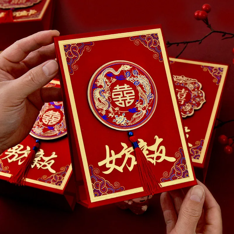 ZOCO Wedding Banquet Matte Seat Card Wedding Guest 3-Piece Set Registration Desk Men and Women Welcome Seat Card
