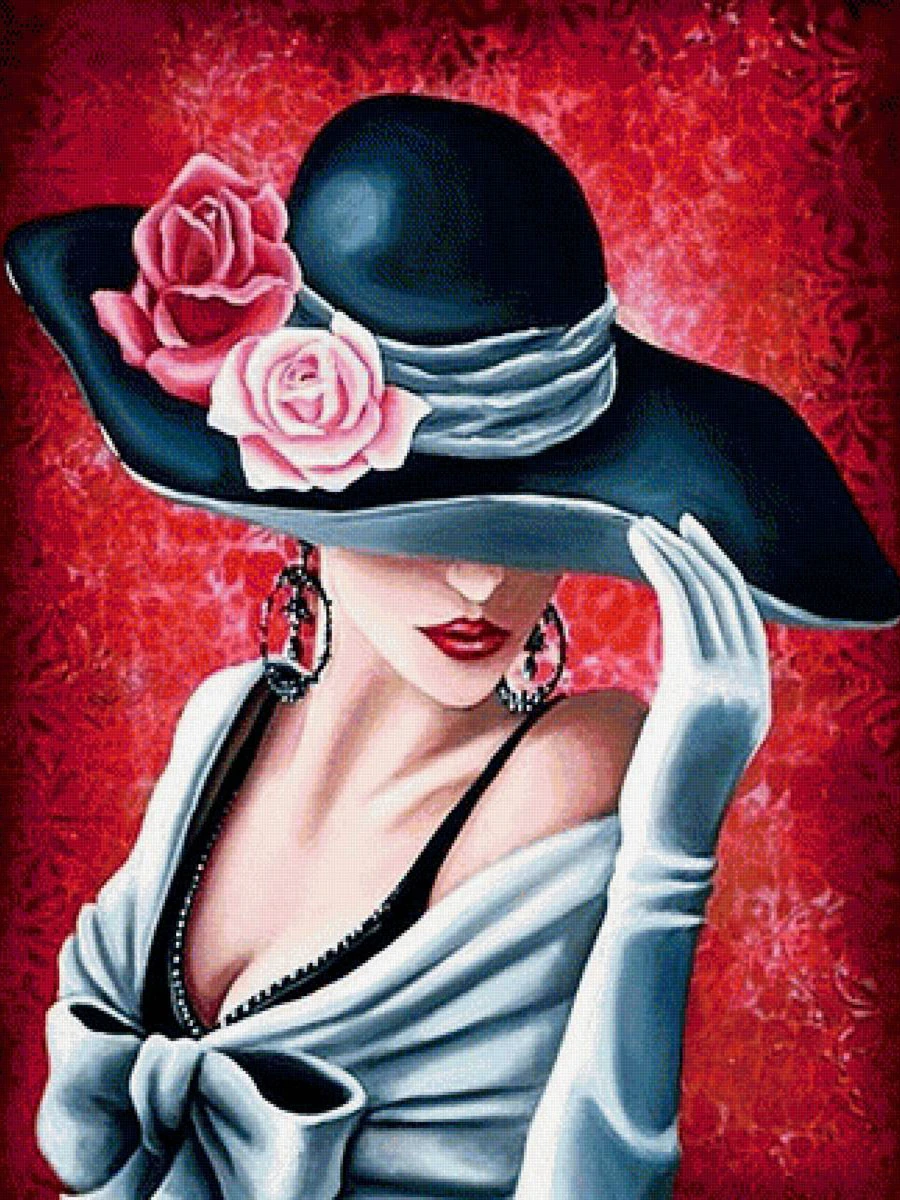 【原画】アクリル画　「板付き」 アクリル絵の具,数人のファッショナブルなアクリル画,壁の芸術