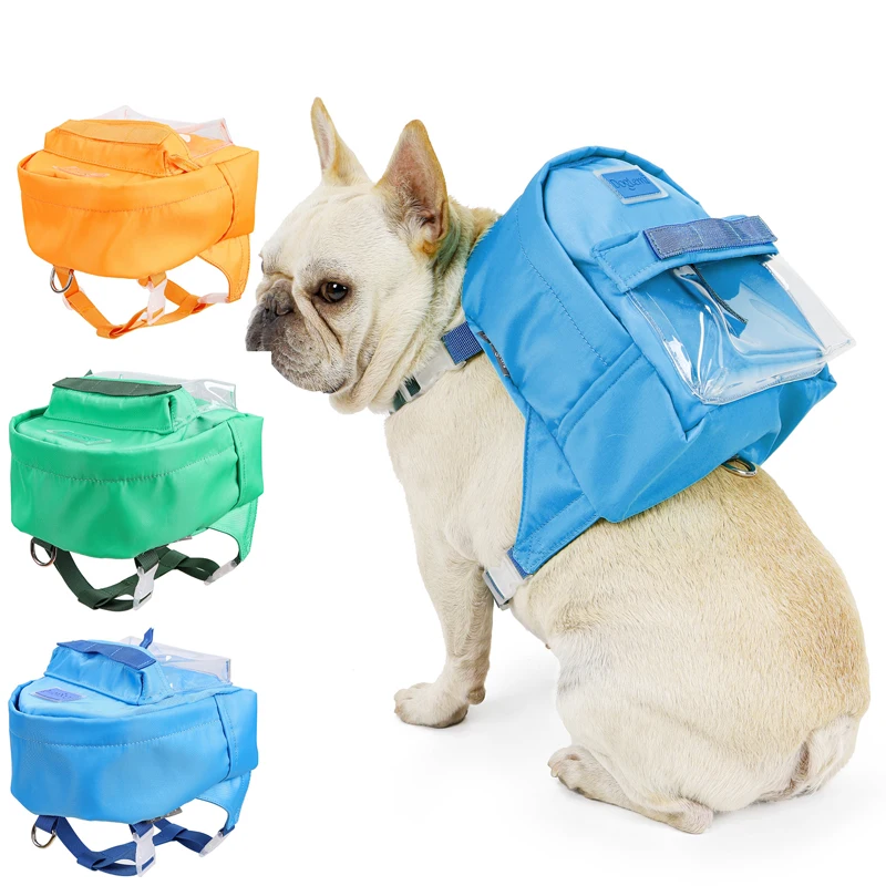 Dog Bag Pet Backpack Cat and Puppy Bag Harness Travel School Portable Carrier Pet Supplies