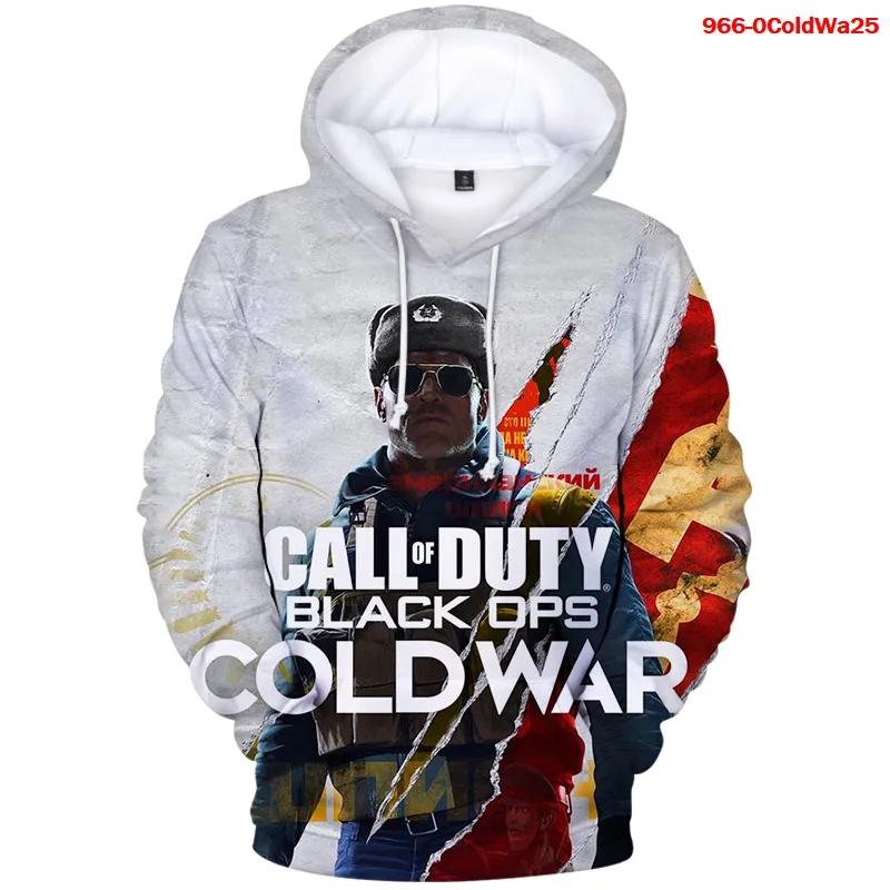 Men Hoodie Game Call Of Duty Black Ops 