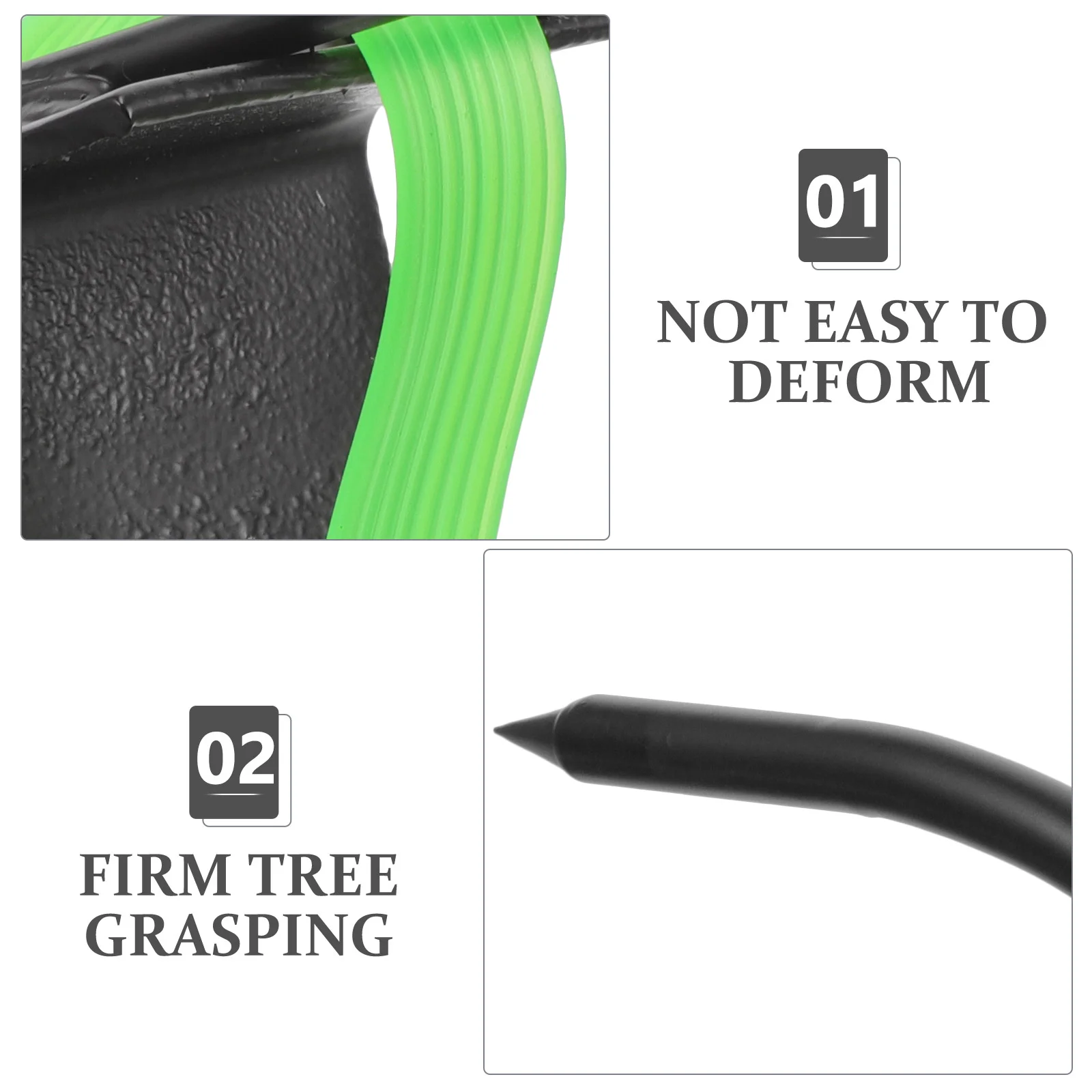 Pcs Tree Climbing Spikes Durable Grasping Non Slip Hardness Pole Climbing Shoes Tree
