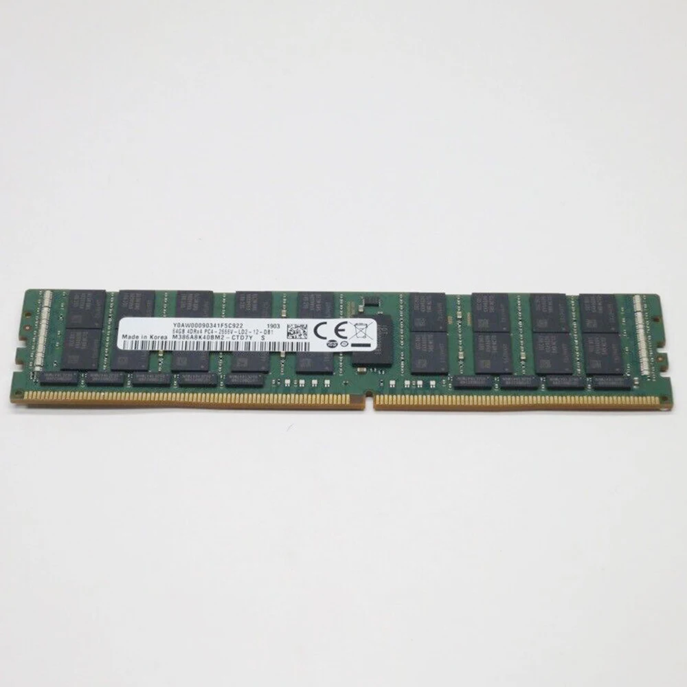 1 шт. для Samsung RAM M386A8K40BM2-CTD7Y 64 Гб 64 Гб 4DRx4 DDR4 2666 PC4-2666V Серверная память