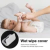 10Pcs Reusable Baby Wipes Lid Baby Wet Wipes Cover Tissues Box Wet Paper Lid 2