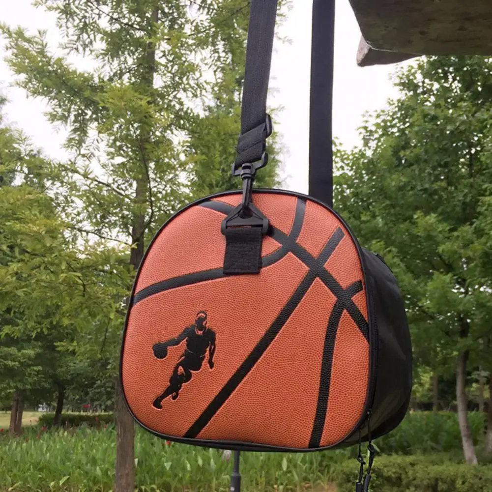 Fashion Basketball Bag Adjustable Strap Storage Water-Resistant Outdoor Ball Sports Carrying Bag
