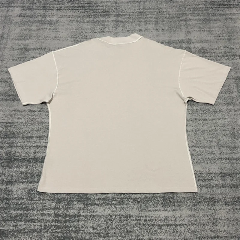 

Новый стиль Высокое качество 1:1 Arnodefrance логотип Винтаж Adf Футболка свободная моющаяся уличная одежда футболки