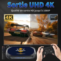 Console de jeux vidéo rétro EmuELEC 4.6+ATV 11 S905X4 : plus de 48 000 jeux et plus de 70 émulateurs pour PS1/PSP/N64/MAME/Sega Saturn. Sortie 4K UHD. 6