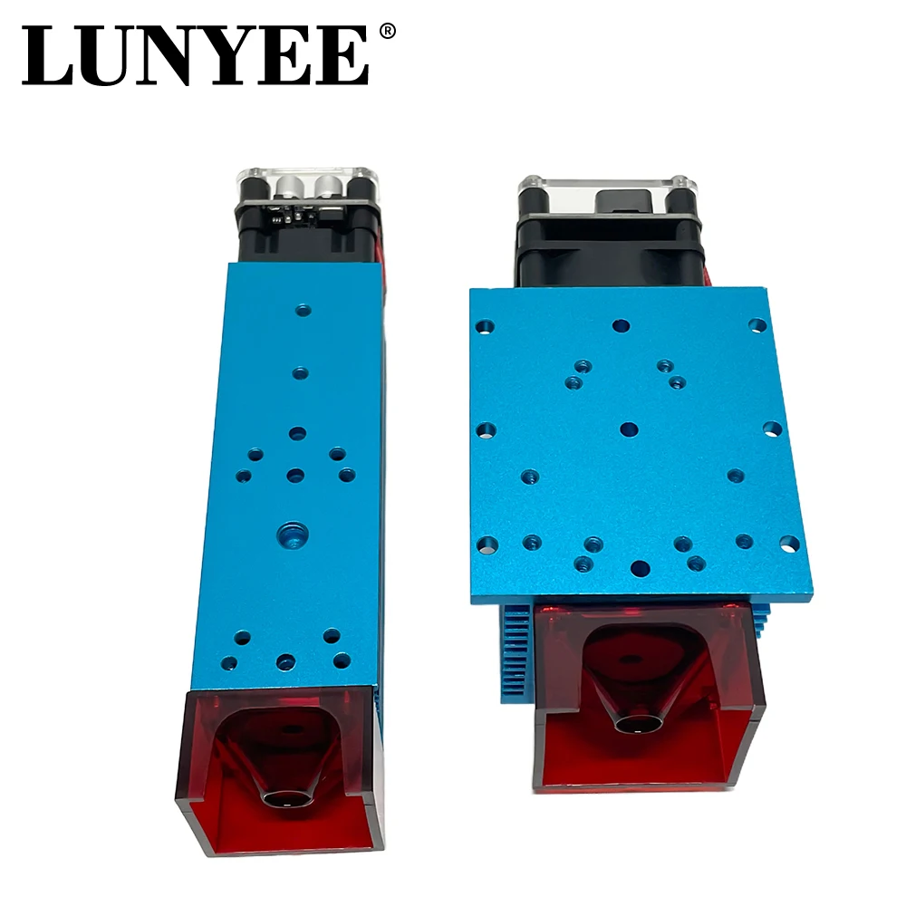 450nm 40W Blue Laser Module Fixed Focus Laser Head Laser TTL Module Set For Laser Engraver Machine Wood Marking Cutting Tool