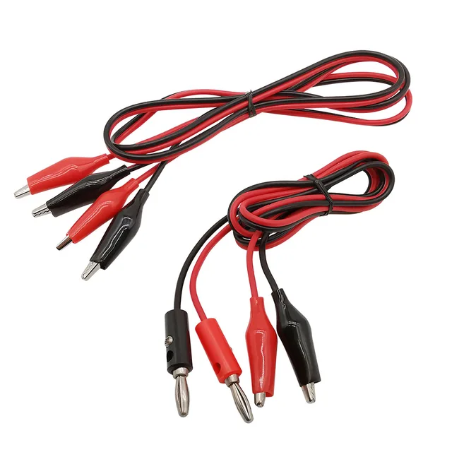 EJ.life Pinces Crocodiles Isolées Pince Crocodile Pince De Test Isolée