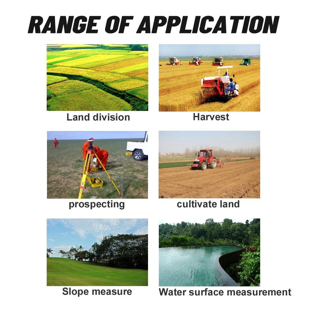 Mileseey GPS/Plough Land Meter MC8066 Handheld GPS Area meter Tester Land Measuring Instrument Plough Navigation Area Meter