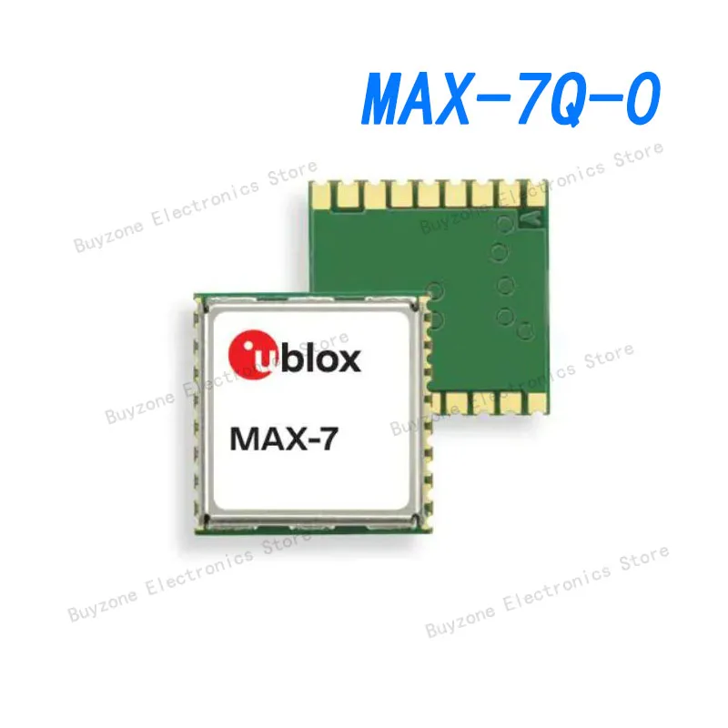 

MAX-7Q-0 u-blox 7 GNSS module, ROM, TCXO: Due to supply constraint, recommend PN - MAX-7C-0