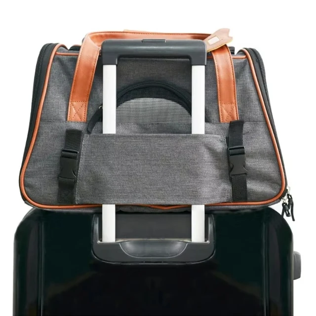 Crossbody Dog Bag Pet Backpack Crossbody Bag Solid Color Multipurpose Shoulder Bag Pet Carrier For Cats Dogs Stuff Dog Carrier 6