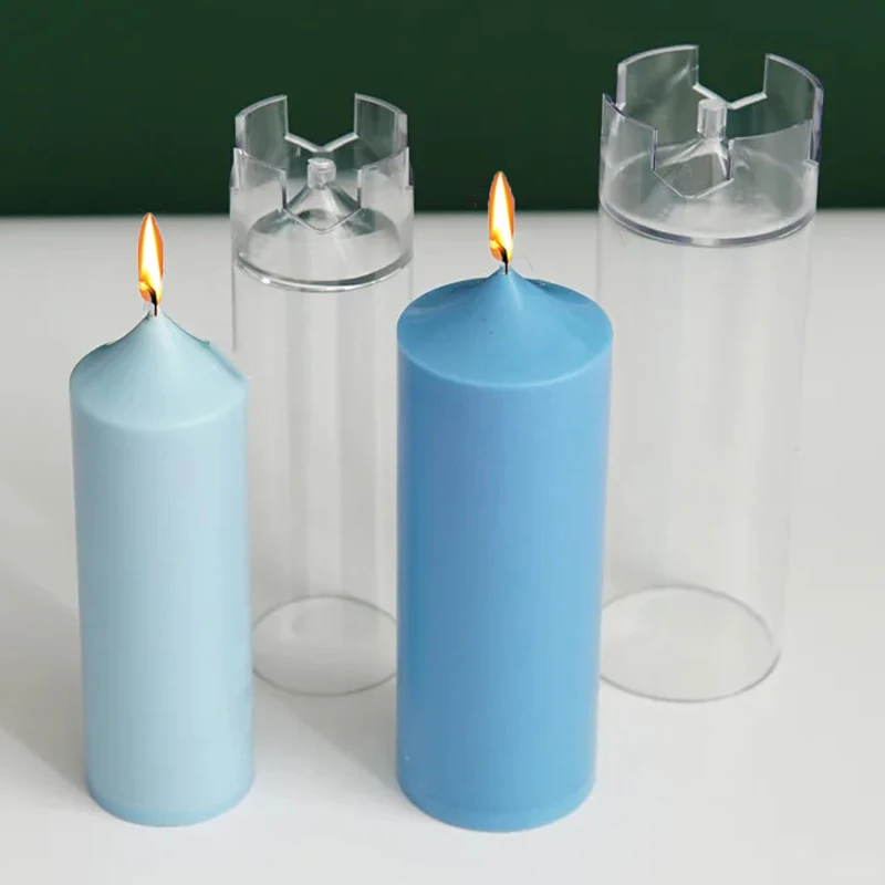Vintage 3D Cylinder Candle Mold Kit